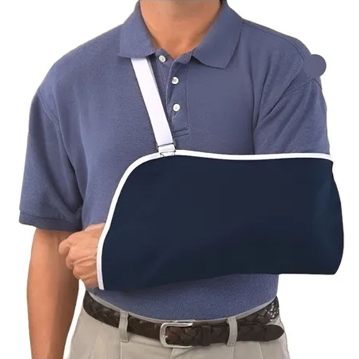 GENERICO - Cabestrillo Con Soporte Hombro Y Brazo Completo Ortopédico Azul