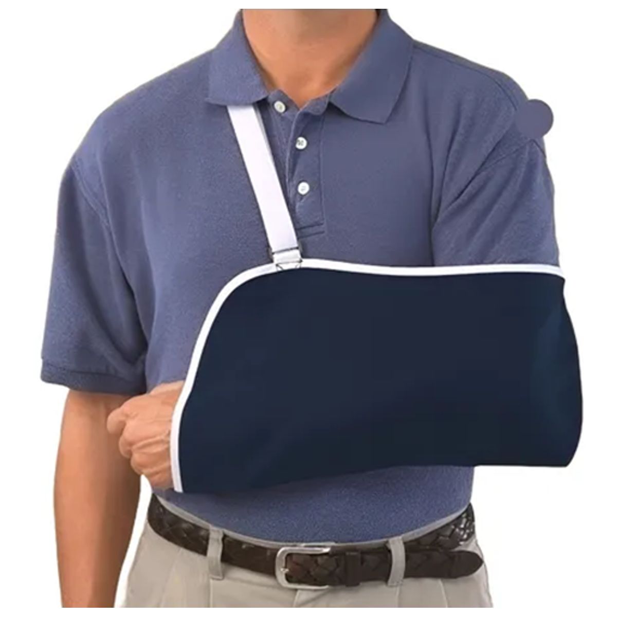 GENERICO - Cabestrillo Con Soporte Hombro Y Brazo Completo Ortopédico Azul