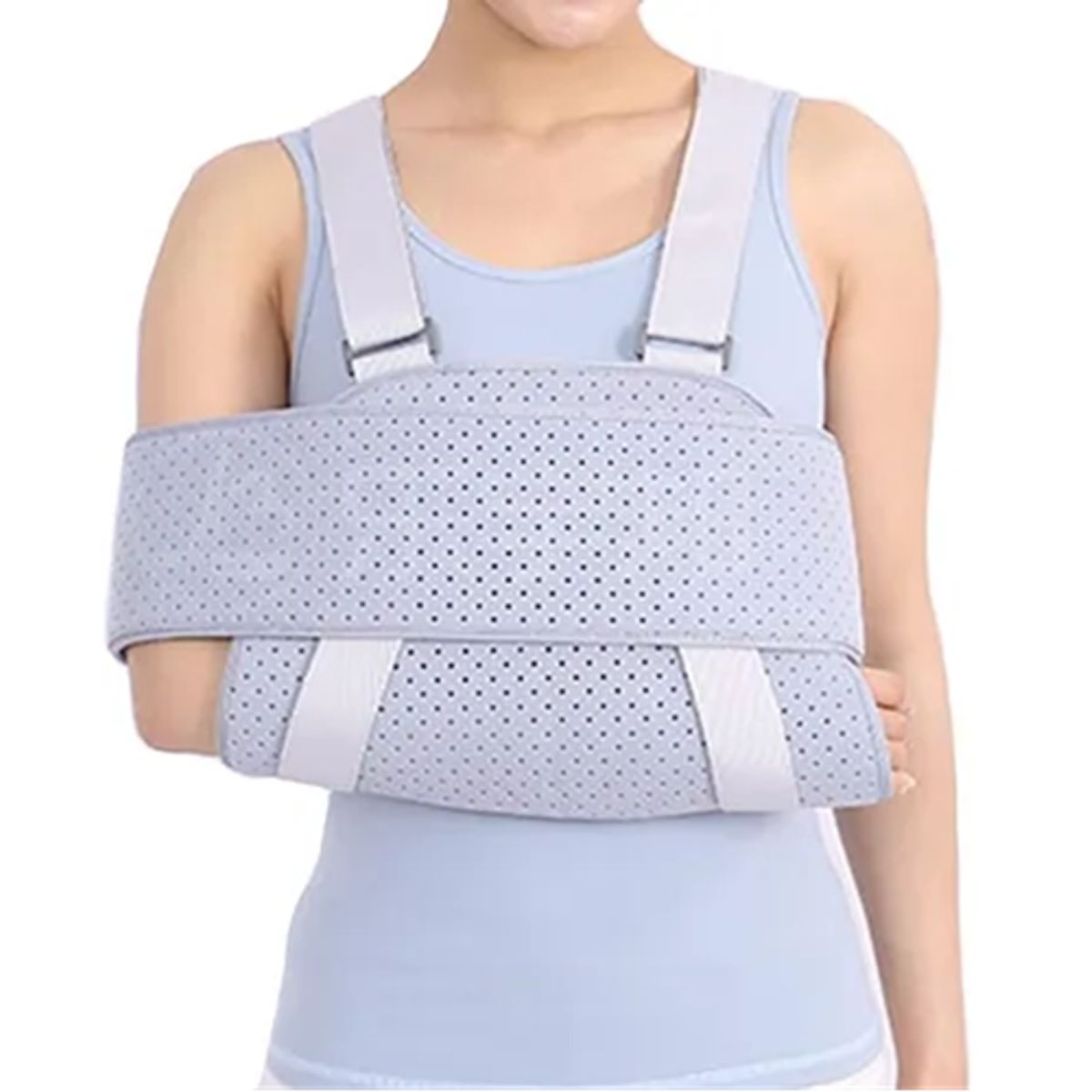 GENERICO - Inmovilizador De Hombro Cabestrillo Ajustable Talla Unica Gris