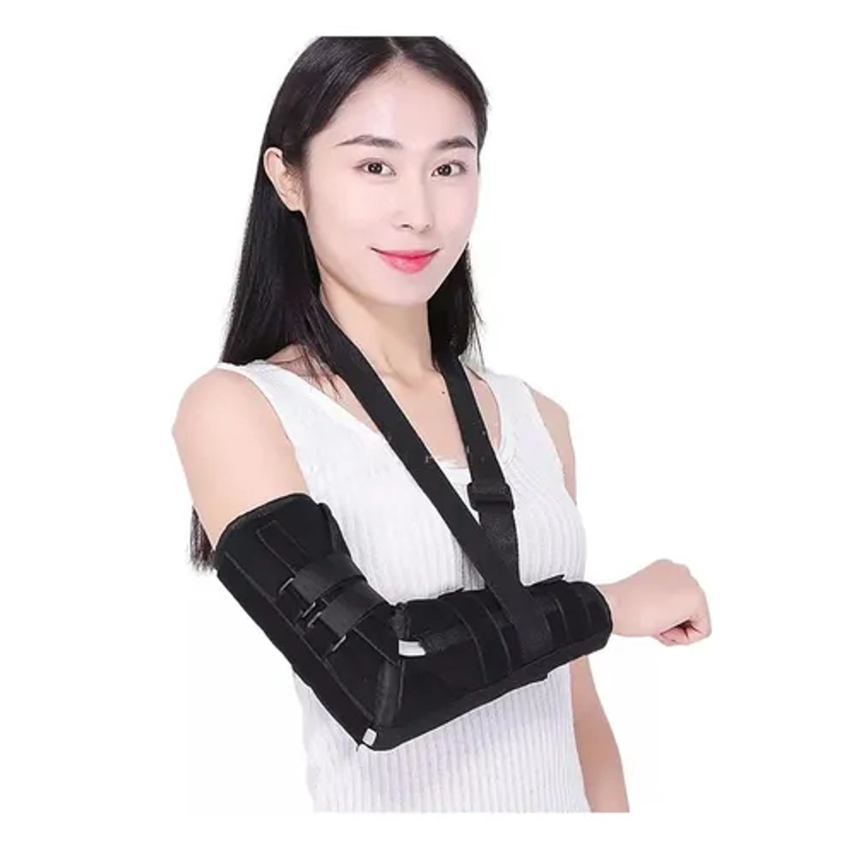 GENERICO - Cabestrillo De Brazo Para Inmovilización De Brazo Codo Negro