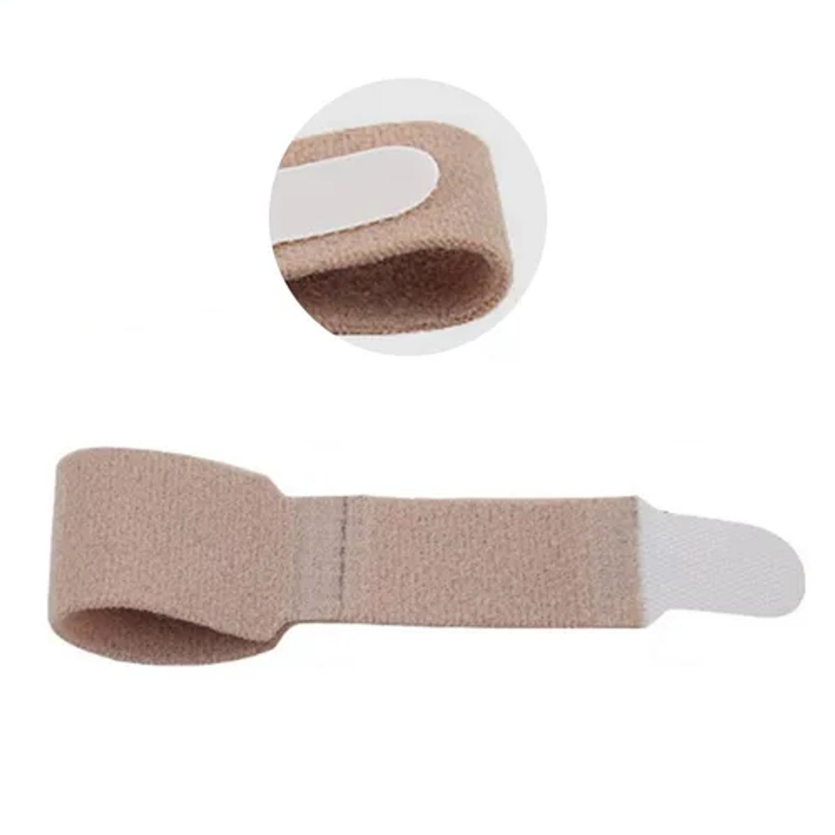 GENERICO - Cinta Inmovilizadora Para Dedos De Pies Y Manos 6 Pcs Beige
