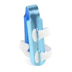 GENERICO - Pack 8 Férulas Inmovilizadoras Dedos 3 Medidas Diferentes Azul