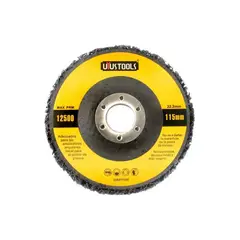 GENERICO - Disco pulir removedor pintura óxido 4 12 115mm esmeril negro DRP115E