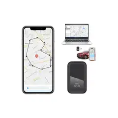 GENERICO - Localizador Para Vehiculos Gps Mini Rastreador Portátil Negro