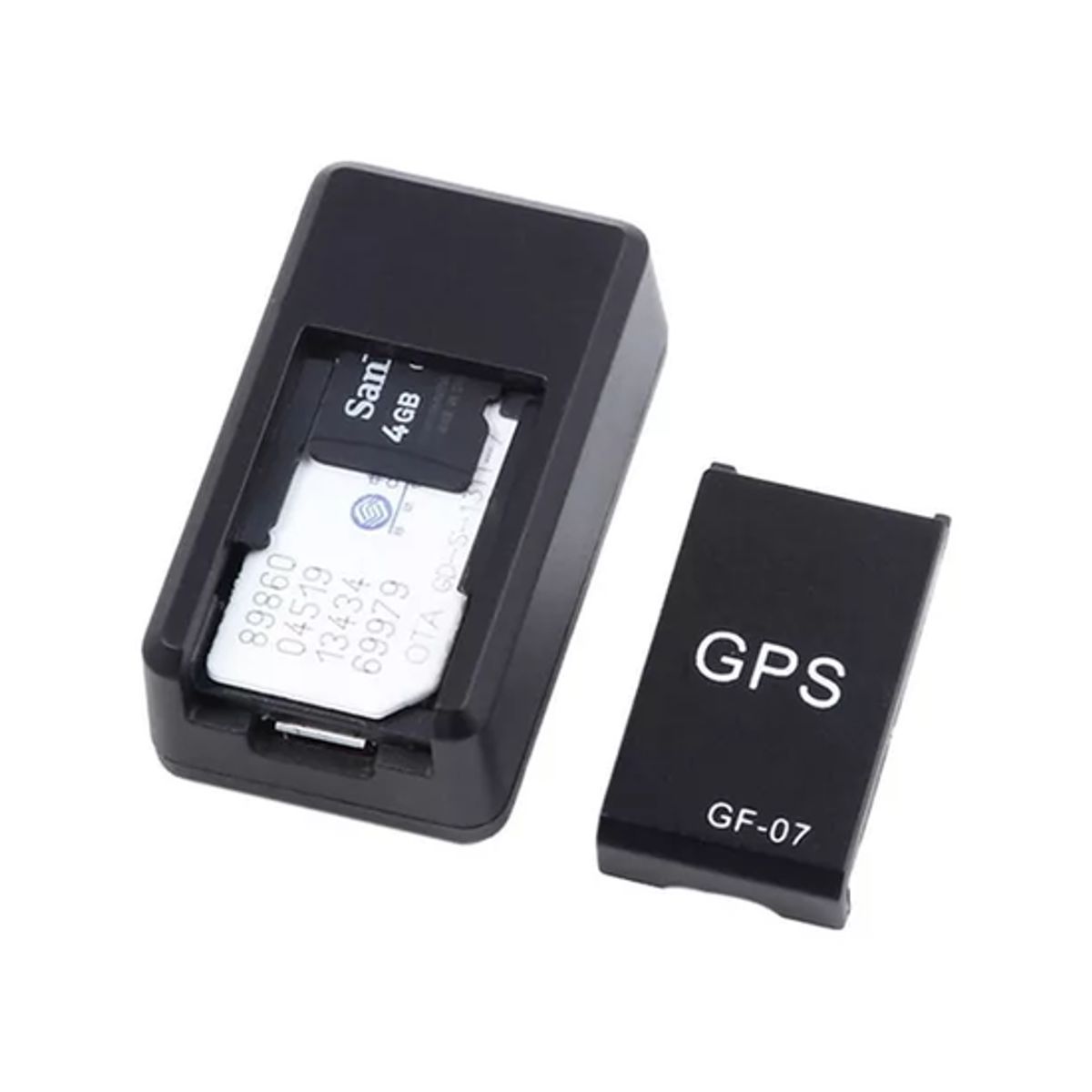 GENERICO - Mini Dispositivo Portátil De Rastreo En Tiempo Real Negro