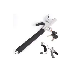 GENERICO - Bloqueo Antirrobo Para Volante De Auto Traba Volantes Gris