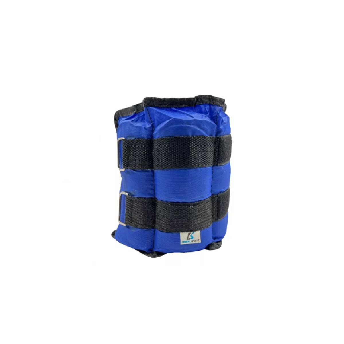 GENERICO - Par de pesas tobilleras y muñeca 5 kg cu total 10kg el par azul