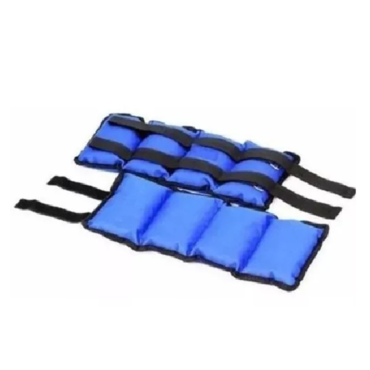 GENERICO - 2 pesas tobilleras muñecas brazo pierna 1 kg en total Gym
