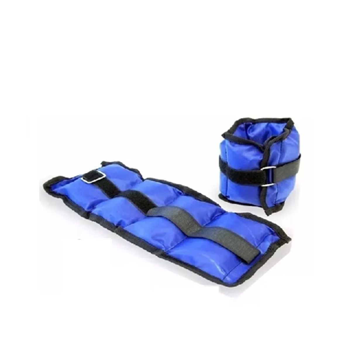 GENERICO - 2 pesas tobilleras muñecas brazo pierna 1 kg en total Gym