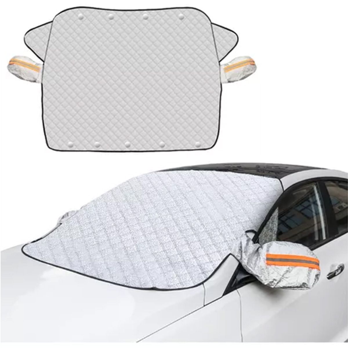 KINDA NICE - Funda Protectora Sol Y Nieve Cubreparabrisas Para Automóvil