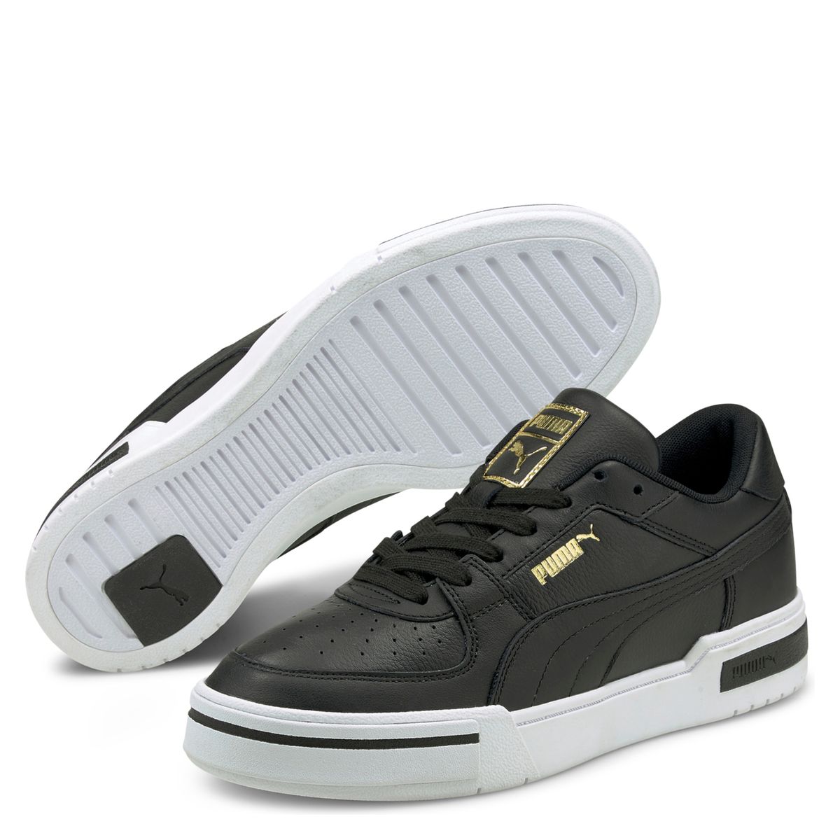 PUMA - Ca Pro Classic Zapatilla Urbana Hombre Cuero Negro Puma