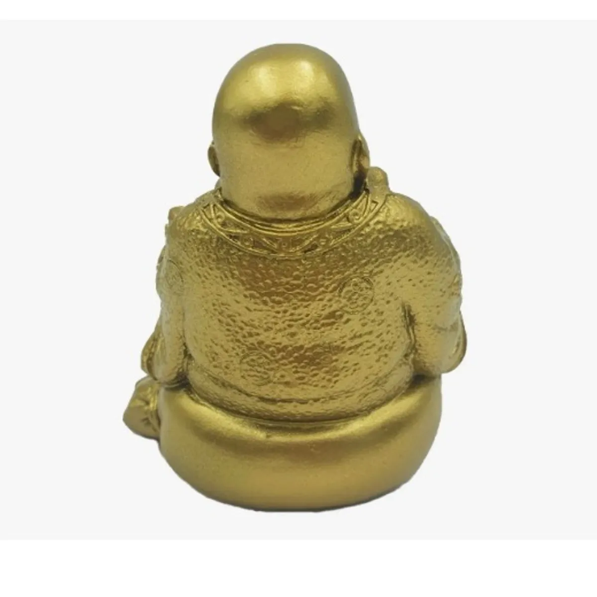 GENERICO - Buda Sonriente Fortuna Feng Shui Dorado- M001-A