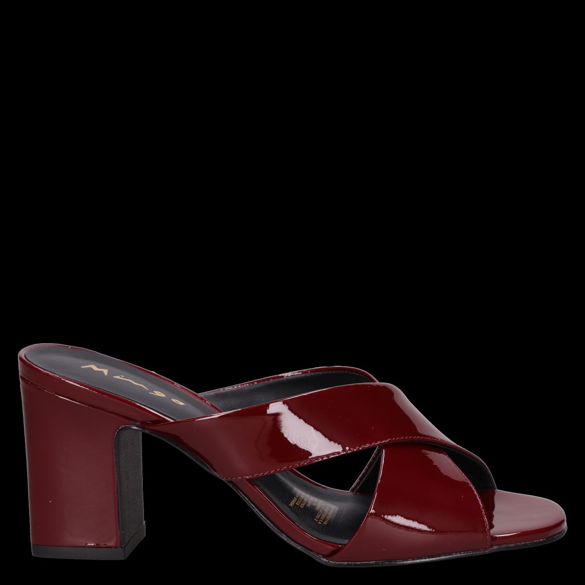 MINGO - Sandalia Mujer Formal Bordó Mingo