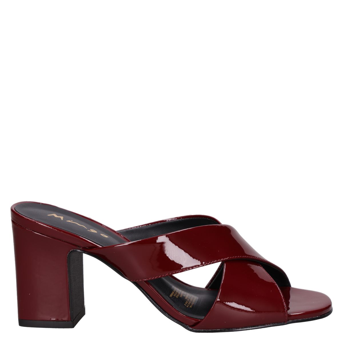 MINGO - Sandalia Mujer Formal Bordó Mingo