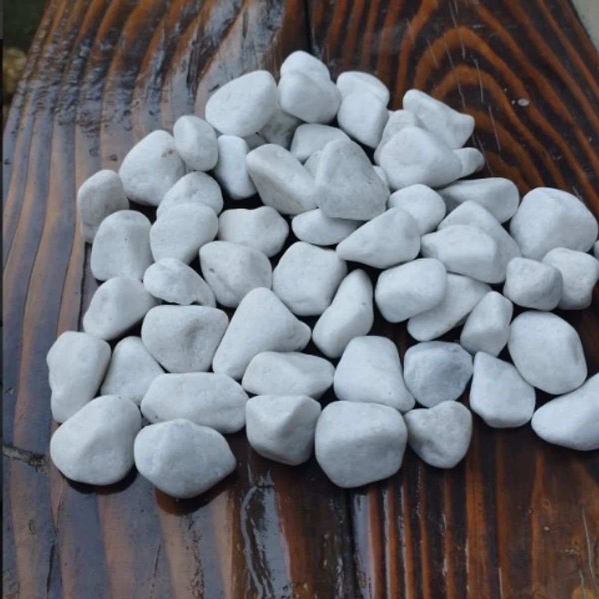 GENERICO - Piedra importada Zen Blanca deco 1 Kg