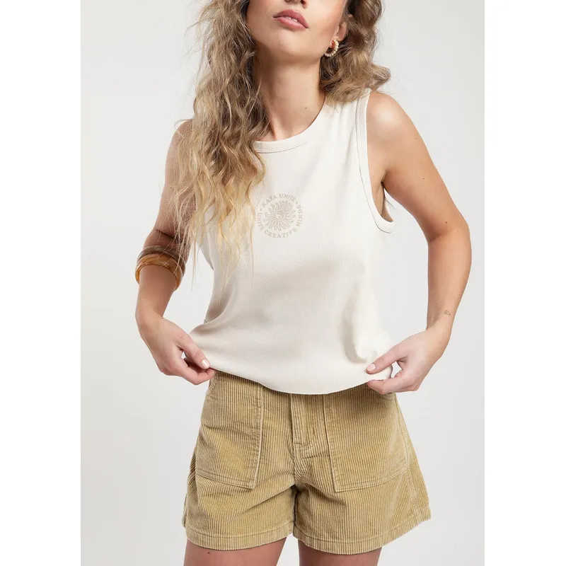 KAYA UNITE - Polera Mujer Tank Creative Bone