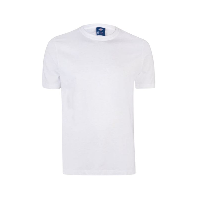T-WORLD - Polera Cuello Redondo Manga Corta 100% Algodón