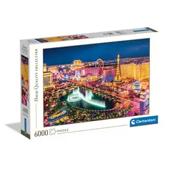 CLEMENTONI - 36528 PUZZLE 6000 PIEZAS LAS VEGAS