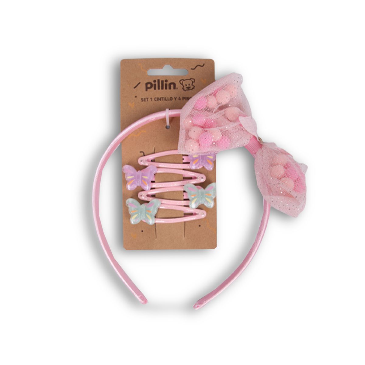 PILLIN - Pinches & Cintillos Unisex Surtido Pillin PAC130-25SUR