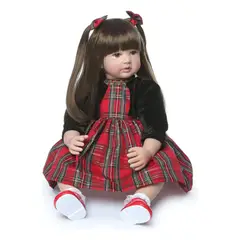 GENERICO - Muñeca Reborn De Silicona Para Niña Realista Con Biberon