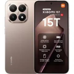 XIAOMI - 15T 5G 12G RAM+ 512G Triple Cámara Leica Resistente agua IP68 Rosado