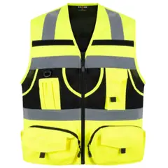 SAFE - Chaleco Geólogo Geoplus Alta Visibilidad