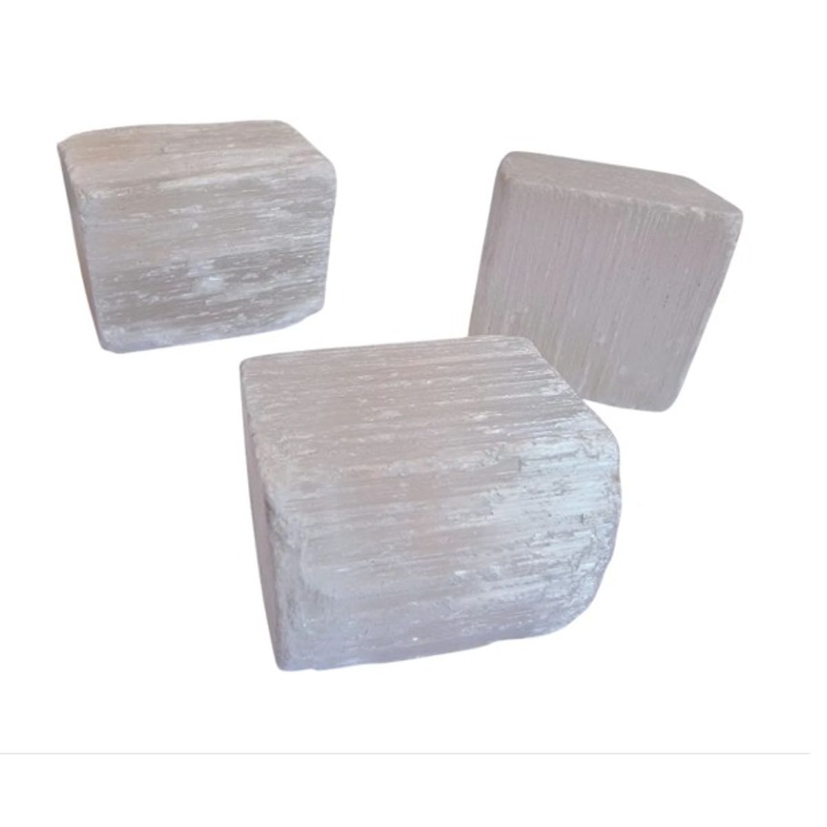Selenita Natural, Semi Cubo. 45 a 50 gr. Unidad, marca GENERICO - Foto Principal