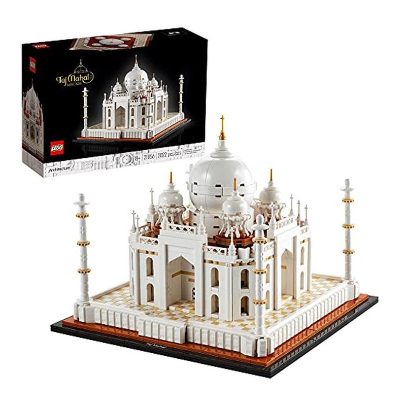 LEGO - Set de construcción arquitectónico Taj Mahal 21056 2022 piezas