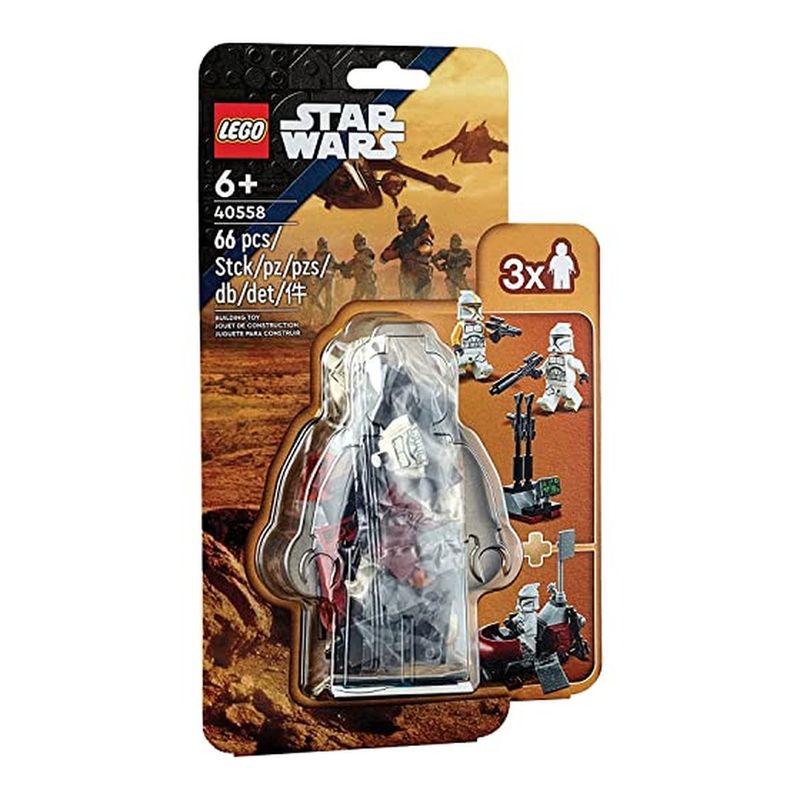 LEGO - Estación de comando Clone Trooper 40558 con 3 minifiguras