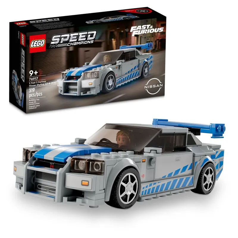 LEGO - Kit de construcción coche de carreras Nissan Skyline GT-R 76917