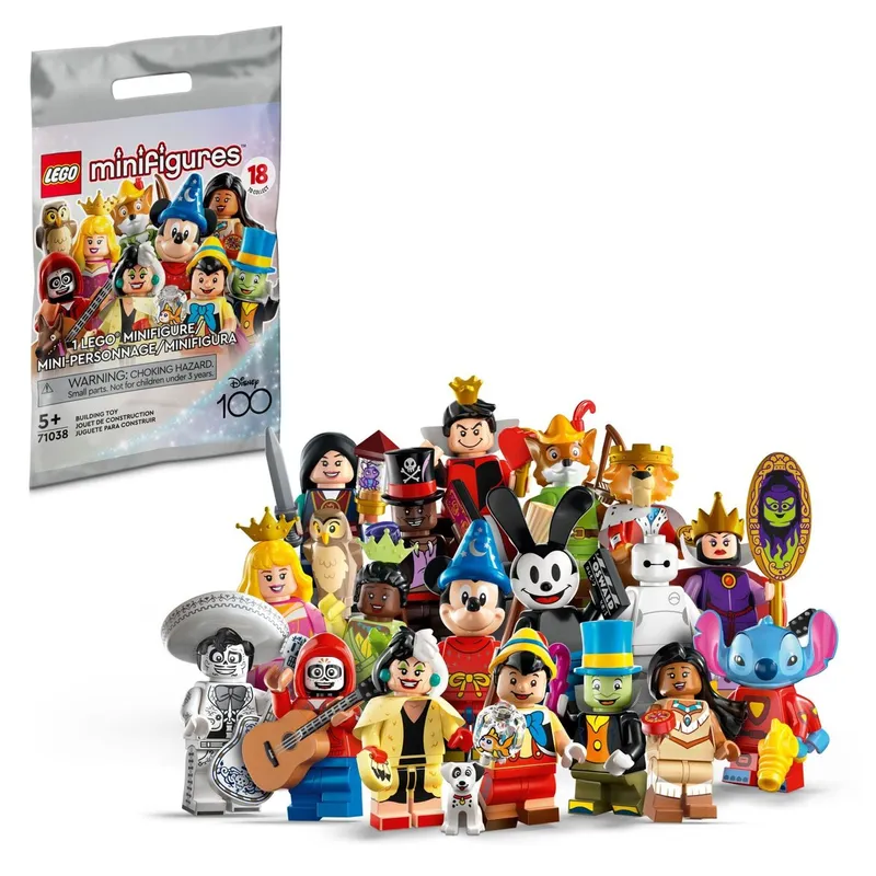 LEGO - Minifiguras LEGO Disney edición limitada