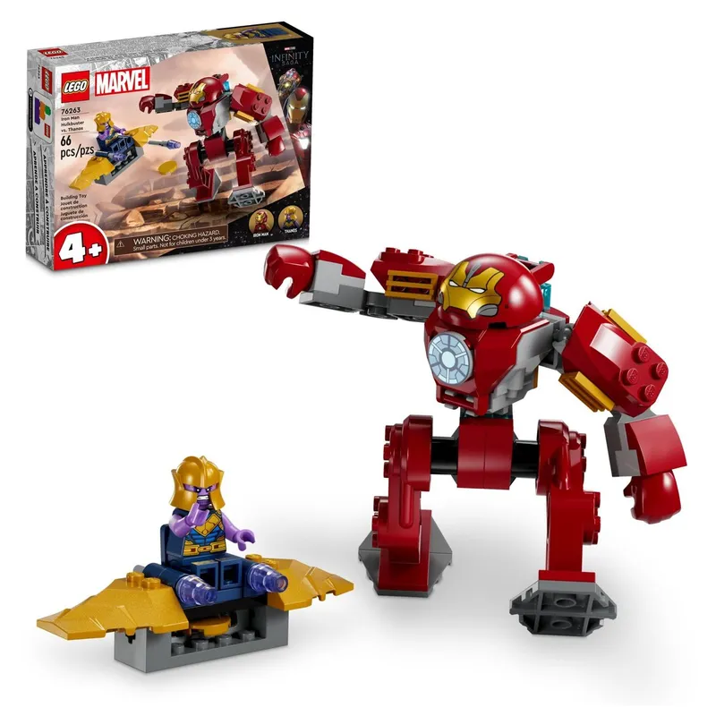 LEGO - Set de construcción LEGO Marvel Hulkbuster vs Thanos 76263