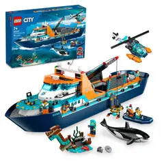 LEGO - Set de construcción barco explorador ártico 60368 multicolor