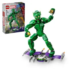LEGO - Figura de construcción Green Goblin Marvel con accesorios 24 cm