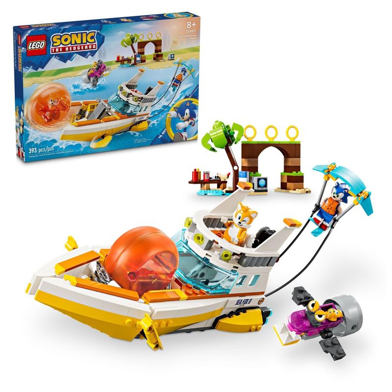 LEGO - Set de construcción Tails’ Adventure Boat 76997 multicolor