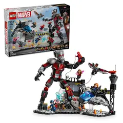 LEGO - Juego de construcción Marvel Civil War 76314 con 8 minifiguras