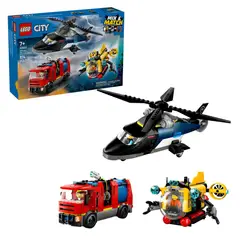 LEGO - Set de construcción City Helicóptero