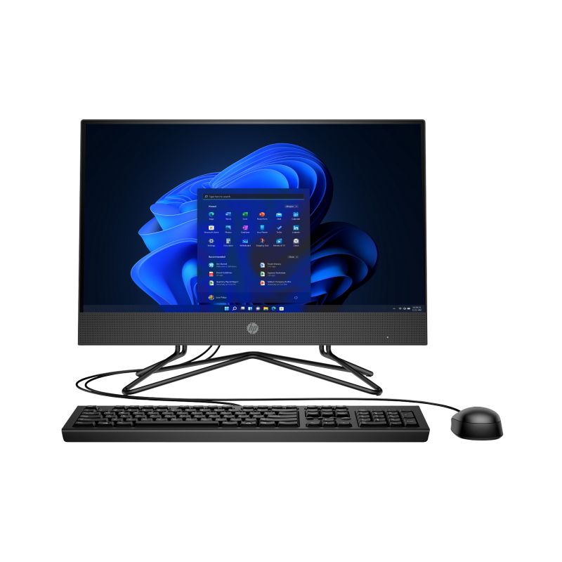 HP - HP All-in-One 200 G4, Intel Core i5-10210U, 21.5", 8GB/256GB SSD AiO NT PC