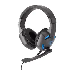 E4U - Audífono con Micrófono Gamer G4U con luz azul USB