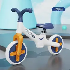 GENERICO - Bicicleta De Equilibrio Sin Pedales Para Niños Azúl