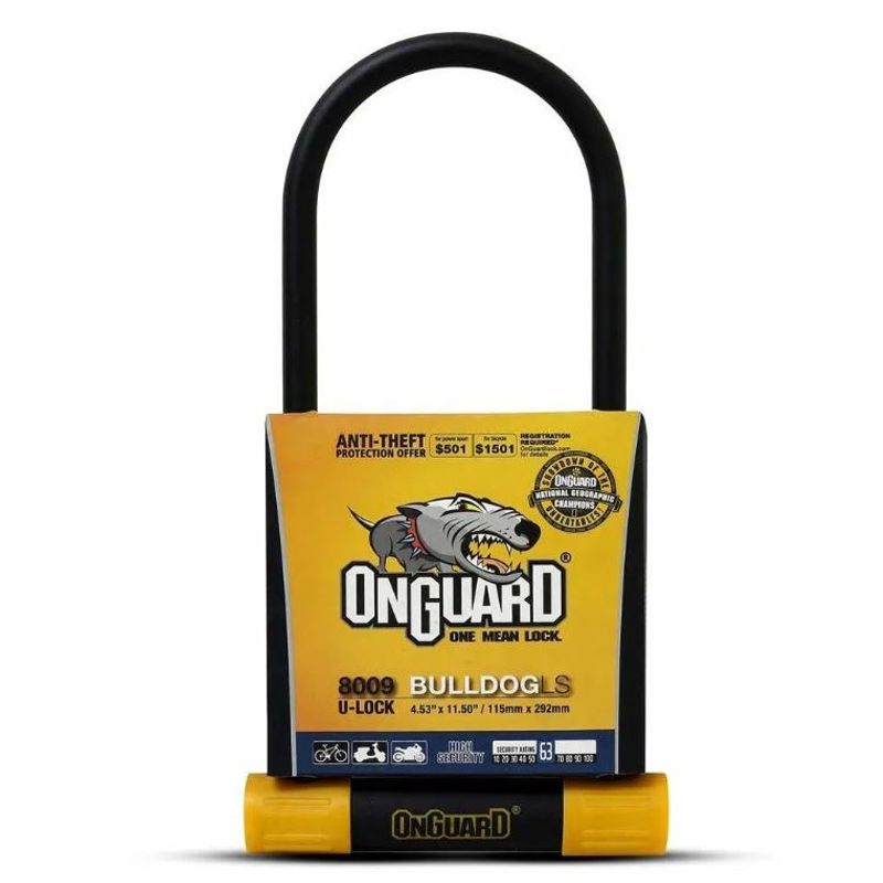 GENERICO - Candado Bicicleta U-Lock Bulldog Ls 115mm X 292mm