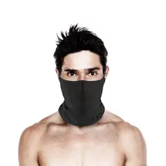 GENERICO - Bandanas Deportiva Tejido Extrafino Protección UV X1 - Negro