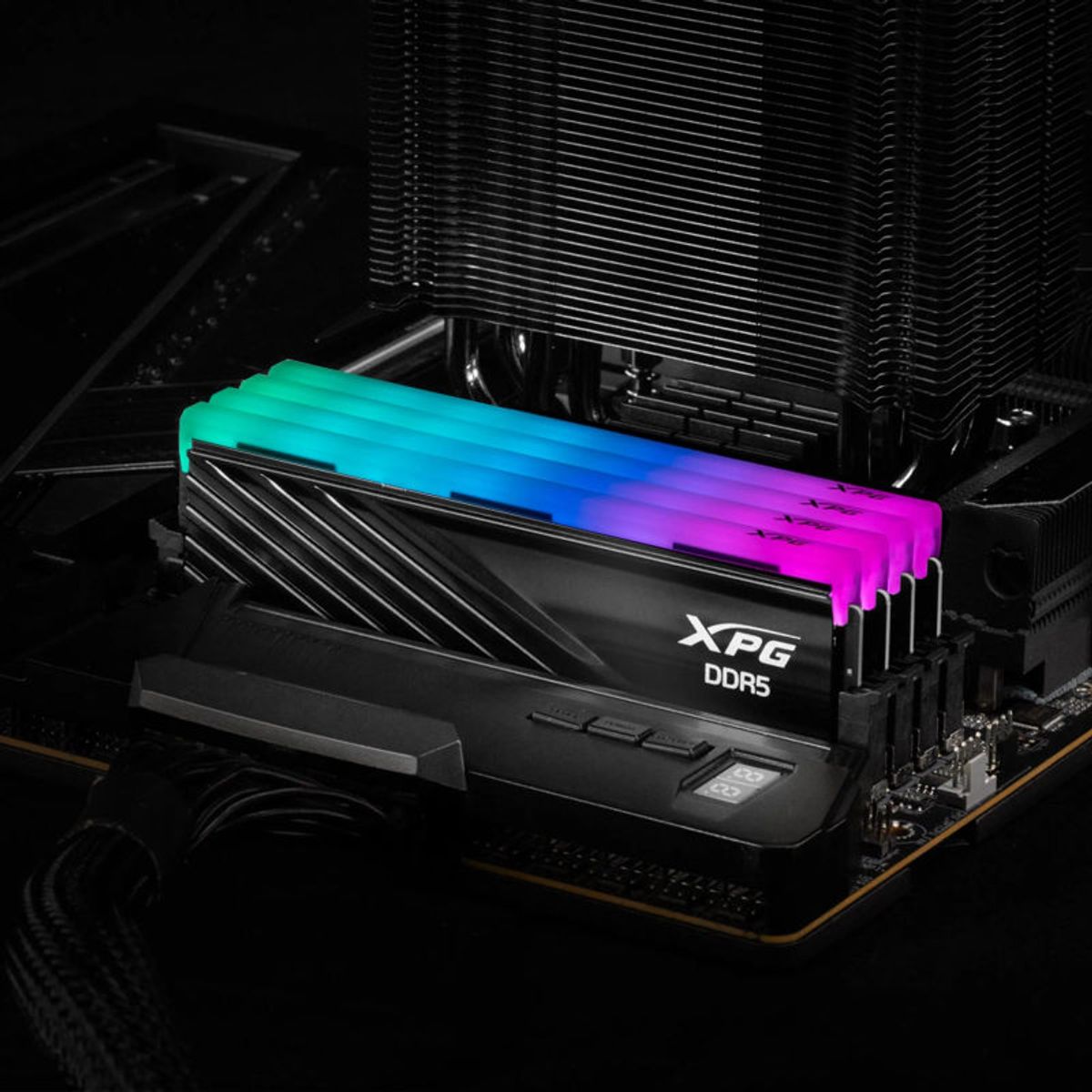 XPG - XPG 16GB DDR5 U-DIMM RGB 6000 MHZ BLACK LANCER BLADE