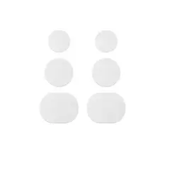 GENERICO - Set 6 Parches Adhesivos Para Reparar Zapatillas blancos