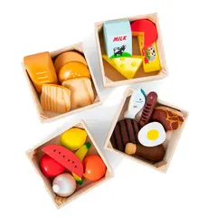 MELISSA & DOUG - Juguete didáctico Melissa y Doug set de alimentos 21 piezas