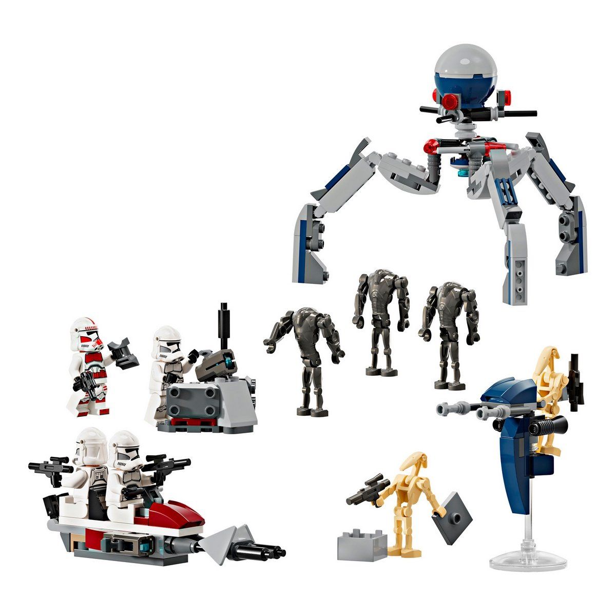 LEGO - Pack Clon Trooper Y Droides De Batalla Lego Star Wars