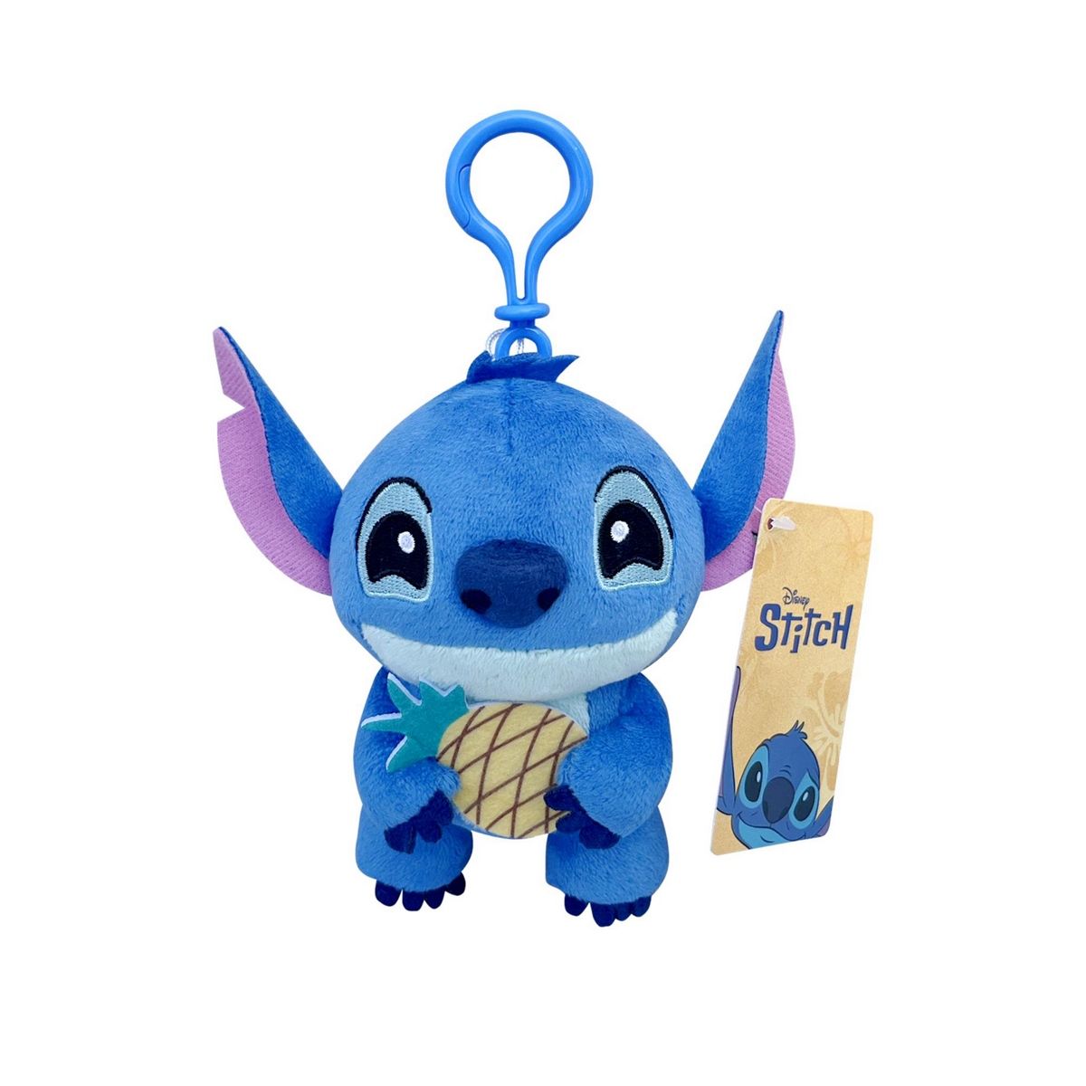 ANSALDO - Peluche stitch keyring 12 cm - piña