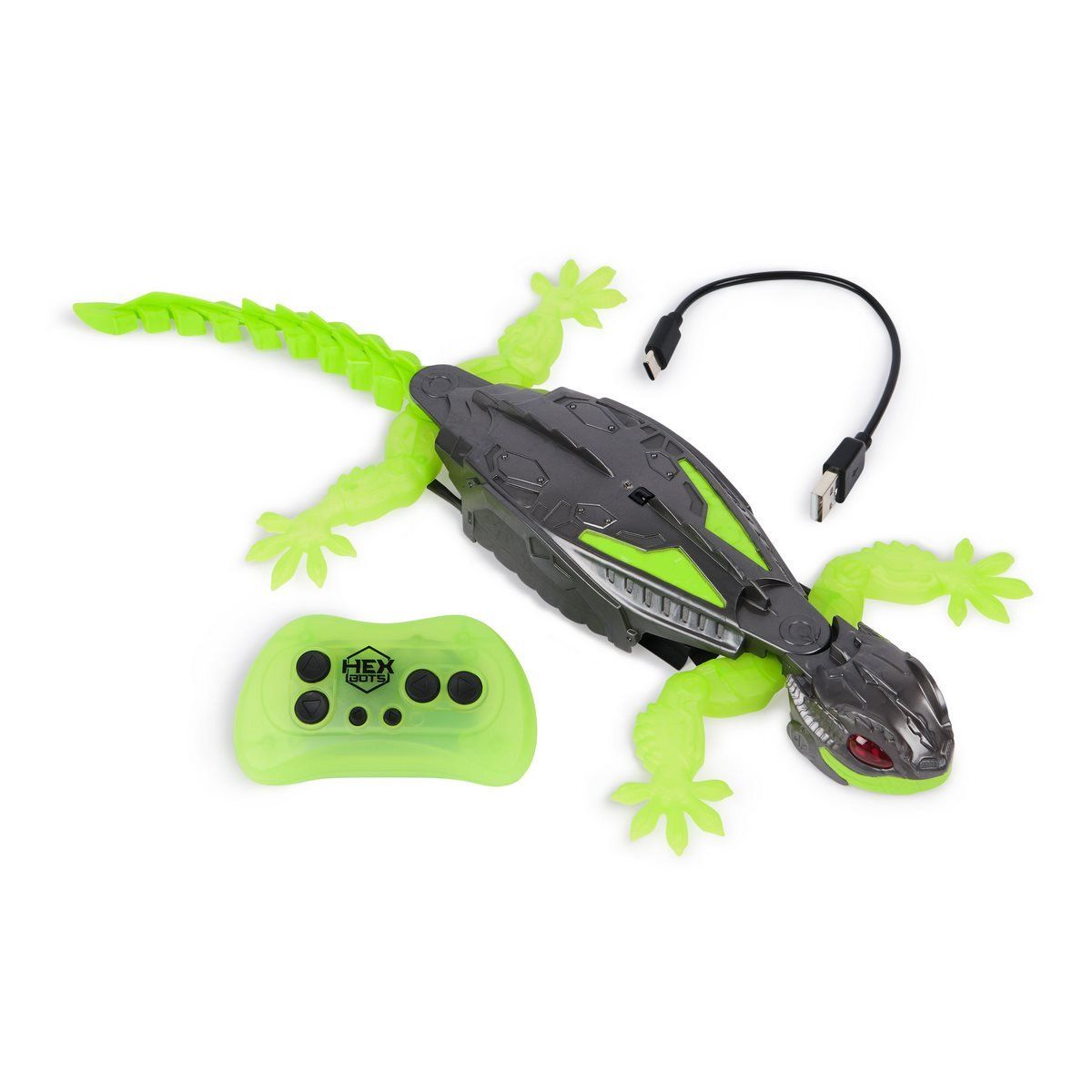 ANSALDO - Gecko robot trepa muros con control remoto hex bot