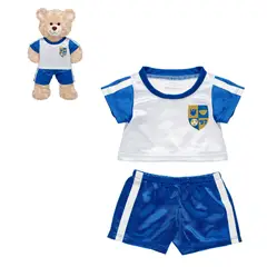 BUILD A BEAR - Uniforme fútbol azul build-a-bear