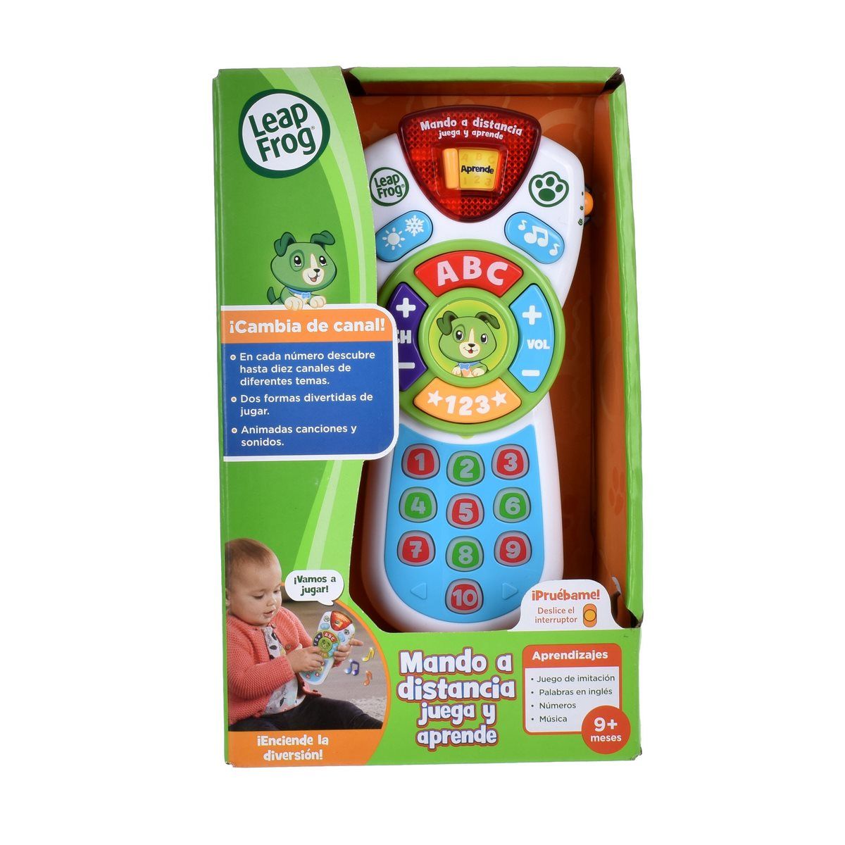ANSALDO - Juguete didáctico LeapFrog control de luces y sonidos